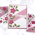 Scattered Holiday Blooms Layering Stencil