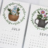 A Year In Bloom Die - July