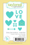 Dinky Decorations Die Set - Valentine