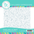 Fineline Script 6x6 Background Stamp