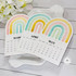 2026 Arched Desk Calendar - Sugar Cube