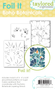 Graphic of Foil It Boho Botanicals which are includes four of 3 different flowering foils for paper crafting.