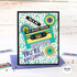 Mix Master Background Stamp
