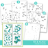 Create-in-Quads Layering Stencil - Flit & Flutter
