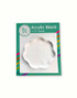 TE Acrylic Block - 3 1/4 in. round