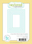 Cross Stitch Rectangle Stacklets Die Set