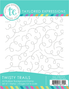 Twisty Trails Background Stamp