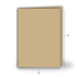 Heavyweight A7 Card Bases Toffee