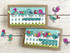 Two handmade greeting cards with doodle birds on a fence with flying by to say hi sentiment on one card and a little birdie told me... It's your birthday sentiment on the other card with doodle birds in background.