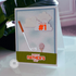 Handmade father's day card with sentiments saying happy father's day and you're #1, with golf club, tee, and golf ball.