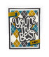 Handmade greeting card with sentiment you're the best.