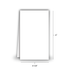 Mini Slim Card Bases Sugar Cube (Top Fold)