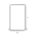 Mini Slim Card Bases Sugar Cube (Side Fold)