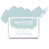 Graphic of Taylored Expressions Premium Dye Ink Pad color Royal Icing which is a light blue.