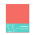 Graphic of TE premium cardstock - Persimmon, which is an orange color.