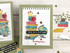 Handmade greeting card with classroom supplies on it with books and you're an A+ in my book sentiment on it.