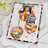Handmade greeting card with disco balls on it and a bow on one of them with in your disco era sentiment on it. Handmade greeting card with disco balls on it and a bow on one of them with in your disco era sentiment on it.