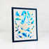 Handmade greeting card with flowers on it and birthday wishes sentiment on it. Handmade greeting card with flowers on it and birthday wishes sentiment on it.