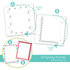 Outgoing Frames Rotating Stencil Set