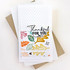 Handmade greeting card with leaves on it and thankful for you sentiment on it.
