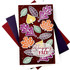 Handmade greeting card with leaves on it and happy fall sentiment on it.