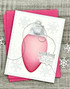 Handmade greeting card with light bulb on it and making spirits bright sentiment on it. Handmade greeting card with light bulb on it and making spirits bright sentiment on it.