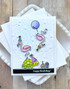Critter Crew Stamp - Flamingo