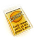 Angled image of Scrubby Soap - Lemon which has a lemon scent and is used for cleaning.