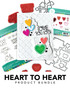 Graphic of Heart to Heart product bundle which includes papercrafting supplies.
