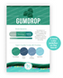 Graphic of Palette Playbook - Gumdrop which is a teal, blue color.