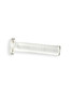 Image of TE Acrylic Handle laying on its side.