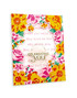 Handmade greeting card with flowers on it and celebrating you sentiment on it.