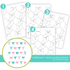 Graphic of Wallflowers - Bows Layering Stencil which creates bows for papercrafting.