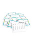 Image of 2027 Mini Tear-Off Calendars (set of 10).