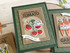 Handmade greeting card with tomatoes on it and love grows here sentiment on it.