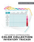 TE Color Collection Inventory Tracker - Digital Download