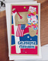 Handmade greeting card with mailbox on it and celebrate freedom sentiment on it.