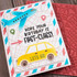 Road Map 6x6 Background Stamp