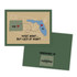 Graphic of handmade greeting card with Wyoming on it.