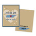 Graphic of handmade greeting card with Tennessee on it.