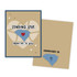 Graphic of handmade greeting card with South Carolina on it.