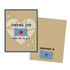 Graphic of handmade greeting card with Pennsylvania on it.