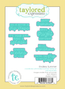 Graphic of Endless Summer Dies which are summer themed dies used for papercrafting.
