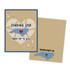 Graphic of handmade greeting card of North Carolina.