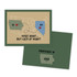 Graphic of handmade greeting card of Iowa.
