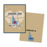 Graphic of handmade greeting card of Idaho.