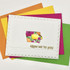 Handmade greeting card with Iowa on it and from me to you sentiment on it.