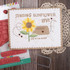 Handmade greeting card with Kansas on it and sending sunflower love sentiment on it.