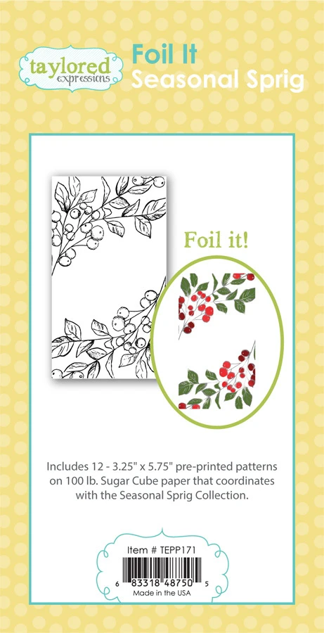 Foil It - Seasonal Sprig