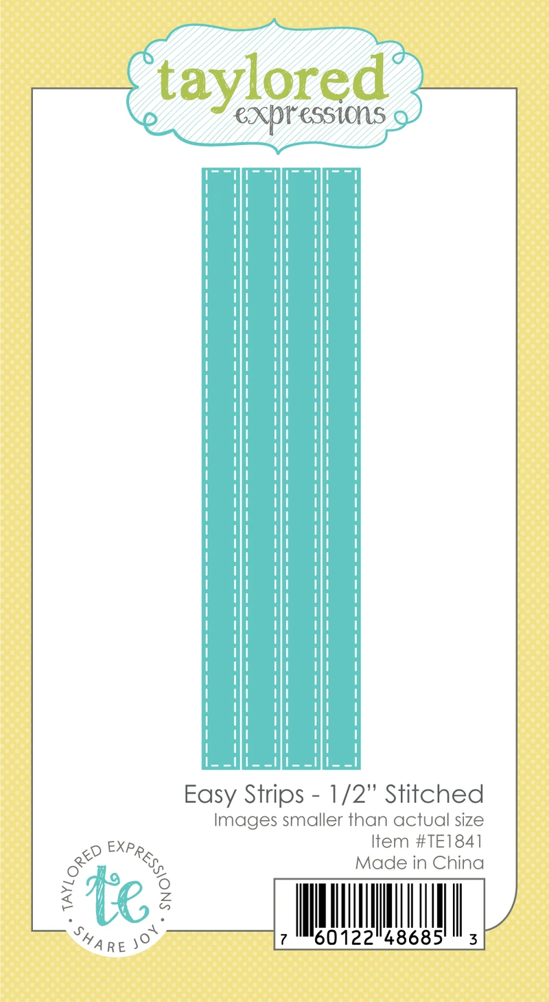 Easy Strips Die - 1/2" Stitched